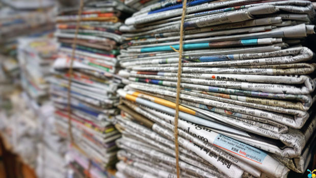 Sharecast / Pexels via Pixabay dl newspapers papers press round up press tips newspaper round up pb
