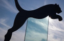 ep 18 april 2019 bavaria herzogenaurach the logo of the german sporting goods manufacturer puma on the fringes of the annual general meeting at the companys premises photo daniel karmanndpa ep 18 april 2019 bavaria herzogenaurach the logo of the german sporting goods manufacturer puma on the fringes of the annual general meeting at the companys premises photo daniel karmanndpa
