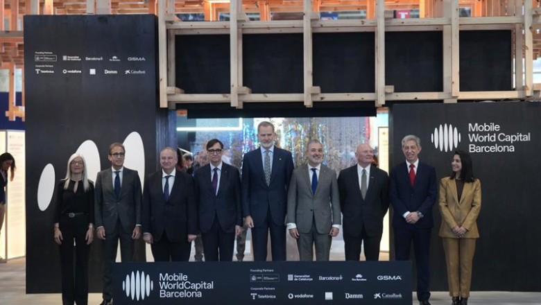 ep 2i 3d el presidente de fira de barcelona pau relat el ministro de industria y turismo jordi hereu