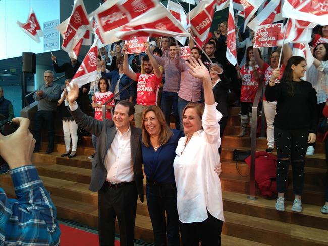 Abel Caballero, Susana Díaz y Carmela Silva | EUROPA PRESS ep abel caballero susana diazcarmela silva