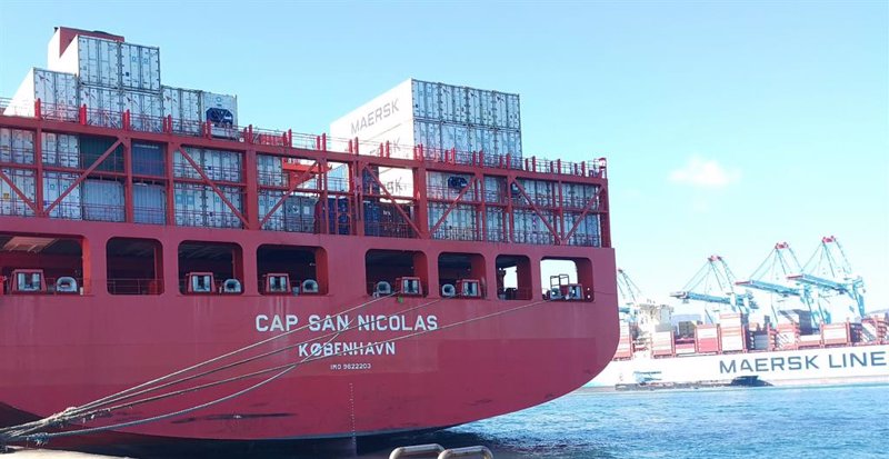 Archivo - Barco con contenedores en el puerto de Algeciras | PUERTO DE ALGECIRAS - Archivo ep archivo barco con contenedores en el puerto de algeciras