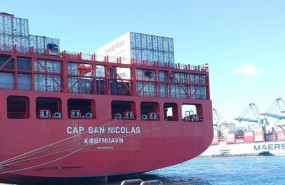 ep archivo   barco con contenedores en el puerto de algeciras