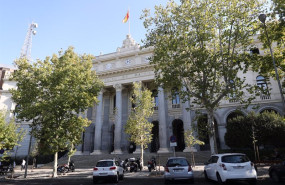 ep archivo   edificio del palacio de la bolsa de madrid edificio de 1893 en madrid a 11 de octubre