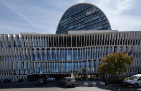 ep archivo   fachada del edificio la vela en la ciudad del bbva a 25 de septiembre de 2025 en madrid