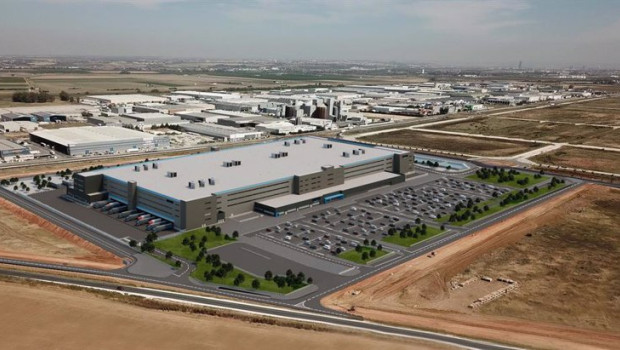 ep archivo   recreacion del centro logistico que amazon tiene ya en dos hermanas sevilla