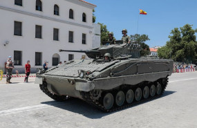 ep archivo   tanque en la base militar el goloso en guadarrama madrid espana