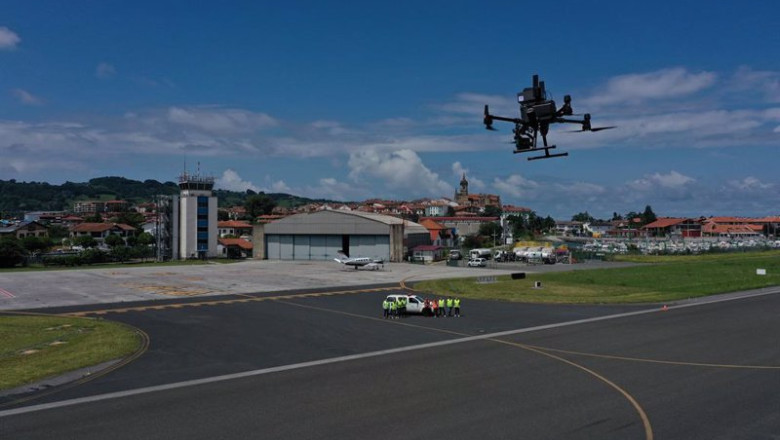 ep dron de aena ep dron de aena