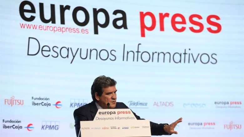 El ministro de Inclusión, Seguridad Social y Migraciones, José Luis Escrivá, en el Desayuno Informativo de Europa Press | Marta Fernández Jara - Europa Press ep el ministro de inclusion seguridad social y migraciones jose luis escriva en el desayuno