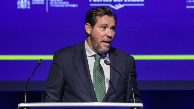 ep el ministro de transportes y movilidad sostenible oscar puente interviene en el i congreso