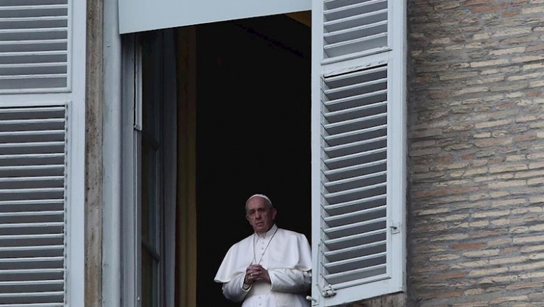 El Papa durante el último Ángelus | Evandro Inetti/ZUMA Wire/dpa ep el papa durante el ultimo angelus