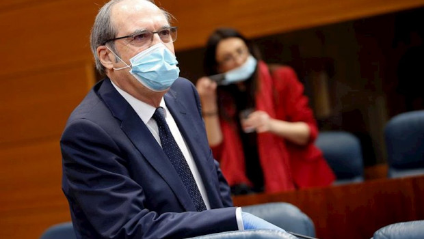 ep el portavoz del psoe angel gabilondo durante la sesion de control al ejecutivo regional en la