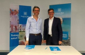 ep el presidente de la sefh dr miguel angel calleja y el presidente de la fundacion mylan para la