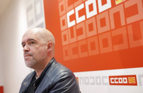 ep el secretario general de ccoo unai sordo durante su internvencion en zaragoza