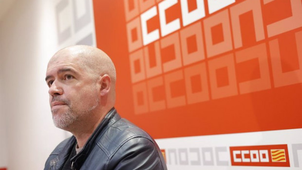 ep el secretario general de ccoo unai sordo durante su internvencion en zaragoza