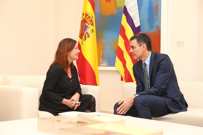 Francina Armengol y Pedro Sánchez | MONCLOA ep francina armengolpedro sanchez
