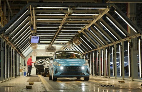 ep imagen de la produccion del i10 de hyundai fabrica de coches recurso de ensamblaje de vehiculos