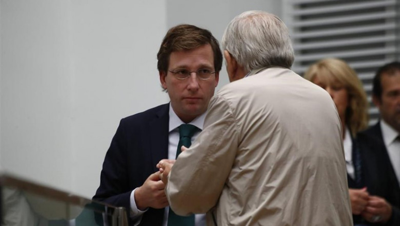 Imagen de archivo del alcalde de Madrid, José Luis Martínez-Almeida, durante un pleno en el Consistorio. | Óscar J.Barroso - Europa Press ep imagenarchivoalcaldemadrid jose luis martinez-almeida duranteplenoconsistorio