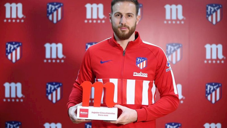 ep jan oblak ha sido elegido el mejor jugador por la aficion del atletico de madrid en el mes de ep jan oblak ha sido elegido el mejor jugador por la aficion del atletico de madrid en el mes de
