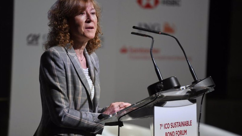ep la subgobernadora del banco de espana margarita delgado interviene durante la septima edicion del ep la subgobernadora del banco de espana margarita delgado interviene durante la septima edicion del