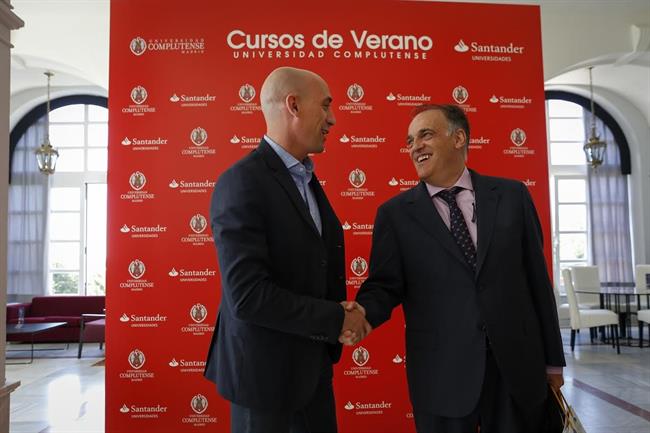 ep luis rubialesjavier tebas cursoverano universidad complutense