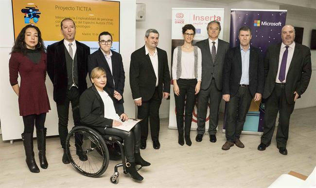 Microsoft y Fundación ONCE presentan el Proyecto TICTEA para impulsar el empleo | MICROSOFT Y FUNDACIÓN ONCE ep microsoftfundacion once presentanproyecto ticteaimpulsarempleo