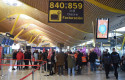 ep pasajeros durante el ultimo dia de la huelga del servicio de handling de iberia en el aeropuerto