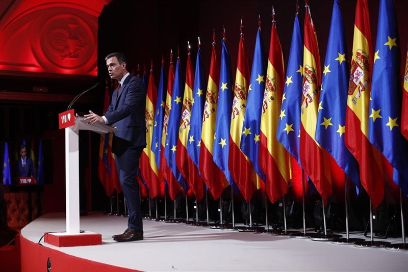 ep pedro sanchez presenta las 110 principales medidas del programa electoral del psoe
