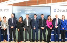 ep ponentes y expertos del iii encuentro organizado por el cluster financiero vasco basquefik en