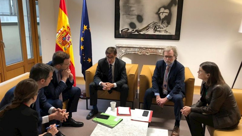 Reunión en Bruselas de los ministerios de Salud para tratar el coronavirus. | MINISTERIO DE SANIDAD - Archivo ep reunion en bruselas de los ministerios de salud para tratar el coronavirus
