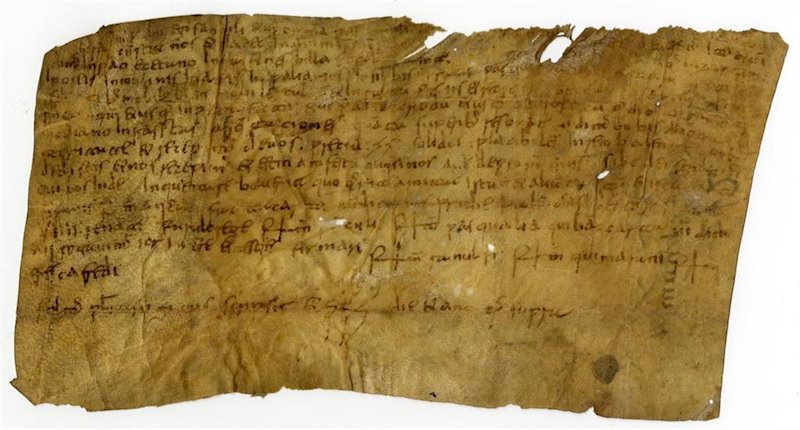 ep un pergamino del monasterio de gerri de la sal de compraventa del 30 de septiembre del 848