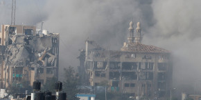 une frappe israelienne a gaza 