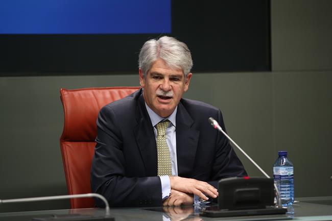 Alfonso Dastis en rueda de prensa en el Ministerio de Exteriores | EUROPA PRESS ep alfonso dastisruedaprensaministerioexteriores
