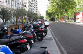 ep aparcamiento para motocicletas