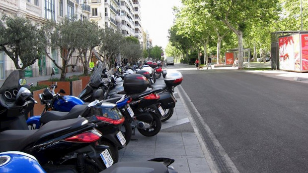 ep aparcamiento para motocicletas