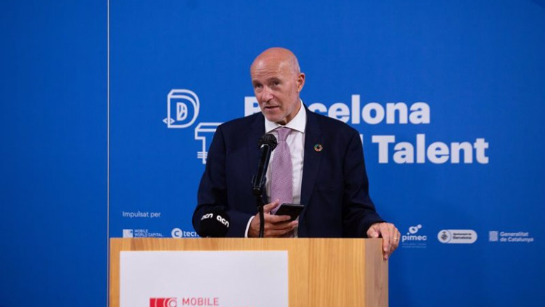 Archivo - El CEO de Mobile World Capital Barcelona, Carlos Grau, en una imagen de archivo. | David Zorrakino - Europa Press - Archivo ep archivo el ceo de mobile world capital barcelona carlos grau en una imagen de archivo