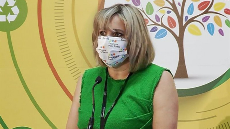 ep archivo   la presidenta de asufin patricia suarez en la entrega de premios finanzas para todos