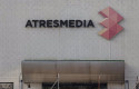 ep archivo   letras y logo de atresmedia en la fachada de su sede