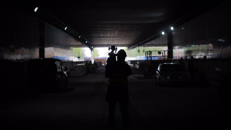Archivo - Obras del túnel vial de Glòries, en Barcelona | David Zorrakino - Europa Press - Archivo ep archivo obras del tunel vial de glries en barcelona
