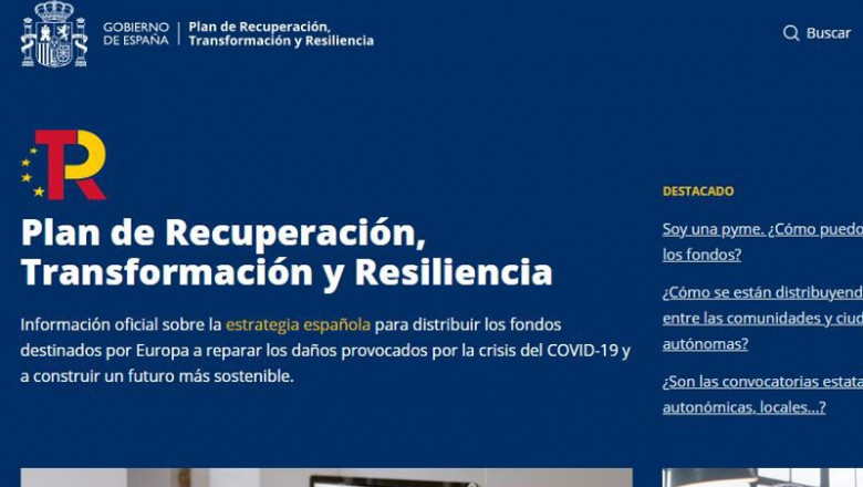 ep captura de la nueva web del plan de recuperacion transformacion y resiliencia ep captura de la nueva web del plan de recuperacion transformacion y resiliencia