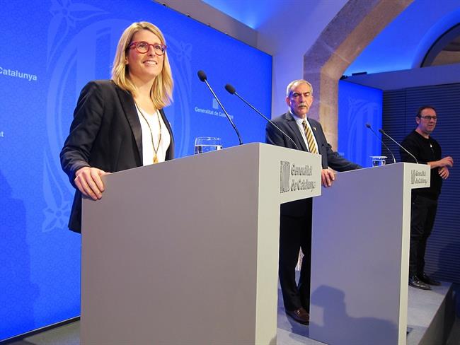 Consellera Elsa Artadi,Pau Villòria (comisionado de Despliegue del Autogobierno) | EUROPA PRESS ep consellera elsa artadipau villria comisionadodespliegueautogobierno