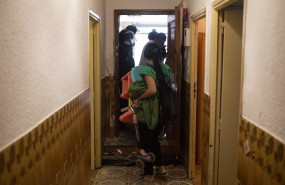 ep desahucio de una familia en la calle de sierra salvada a 14 de julio de 2021 en madrid espana