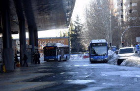 ep dos autobuses en madrid