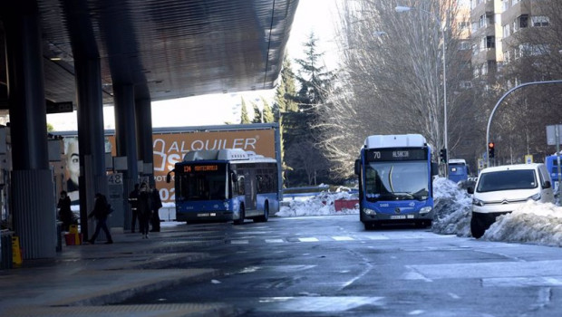 ep dos autobuses en madrid