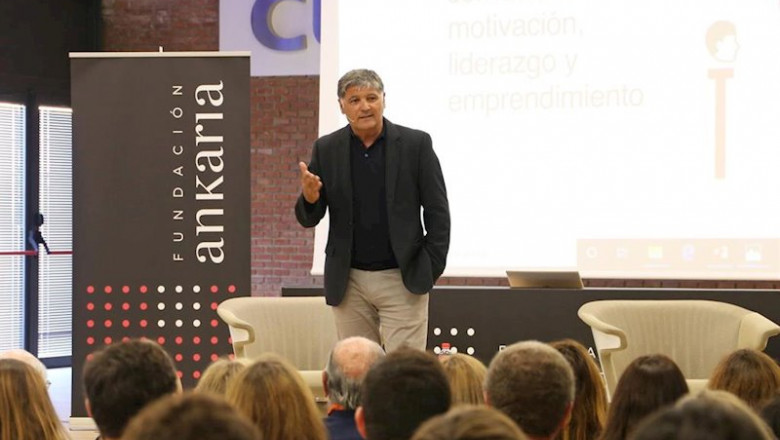 El extrenador y tío de Rafa Nadal, Toni Nadal, durante una conferencia de las jornadas No Limits for Talent de la Fundación Ankaria | FUNDACIÓN ANKARIA - Archivo ep el extrenador y tio de rafa nadal toni nadal durante una conferencia de las jornadas no limits
