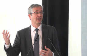 ep el gobernador del banco de espana pablo hurtado en el foro de economia en badajoz
