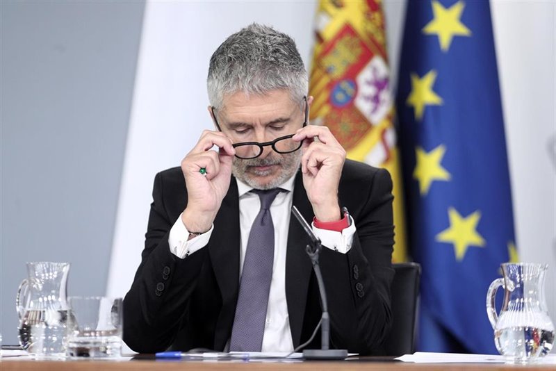ep el ministre de linterior en funcions fernando grande-marlaska ep el ministre de linterior en funcions fernando grande-marlaska
