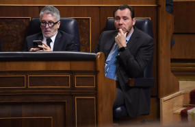 ep el ministro de interior fernando grande marlaska i y el ministro de transportes y movilidad
