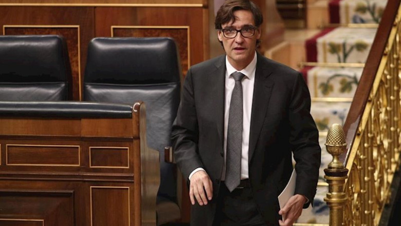 ep el ministro de sanidad salvador illa en el congreso ep el ministro de sanidad salvador illa en el congreso