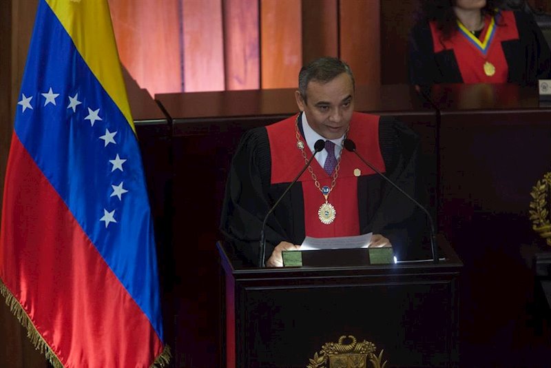 ep el presidente del tribunal supremo de justicia tsj de venezuela maikel moreno