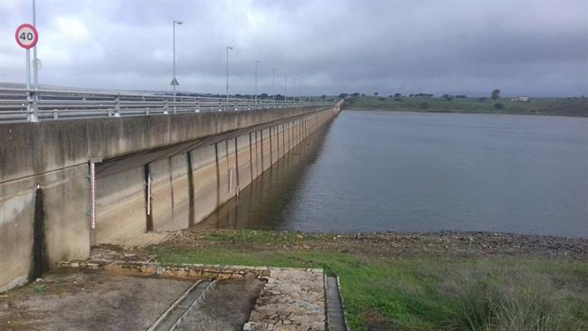 Embalse de Ruecas en marzo 2018 | CONFEDERACIÓN HIDROGRÁFICA DEL GUADIANA - Archivo ep embalseruecasmarzo 2018